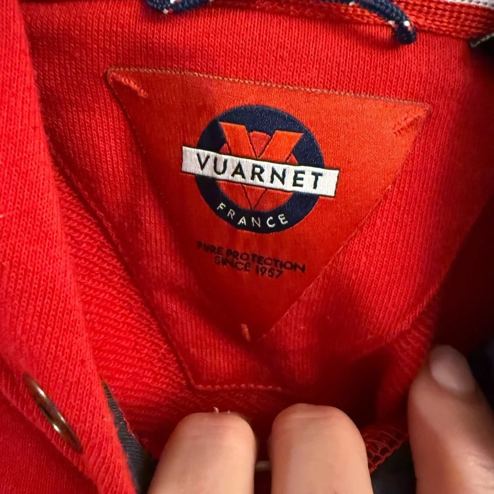 Vuarnet France Red Hooded Sweatshirt – Youth 10/12